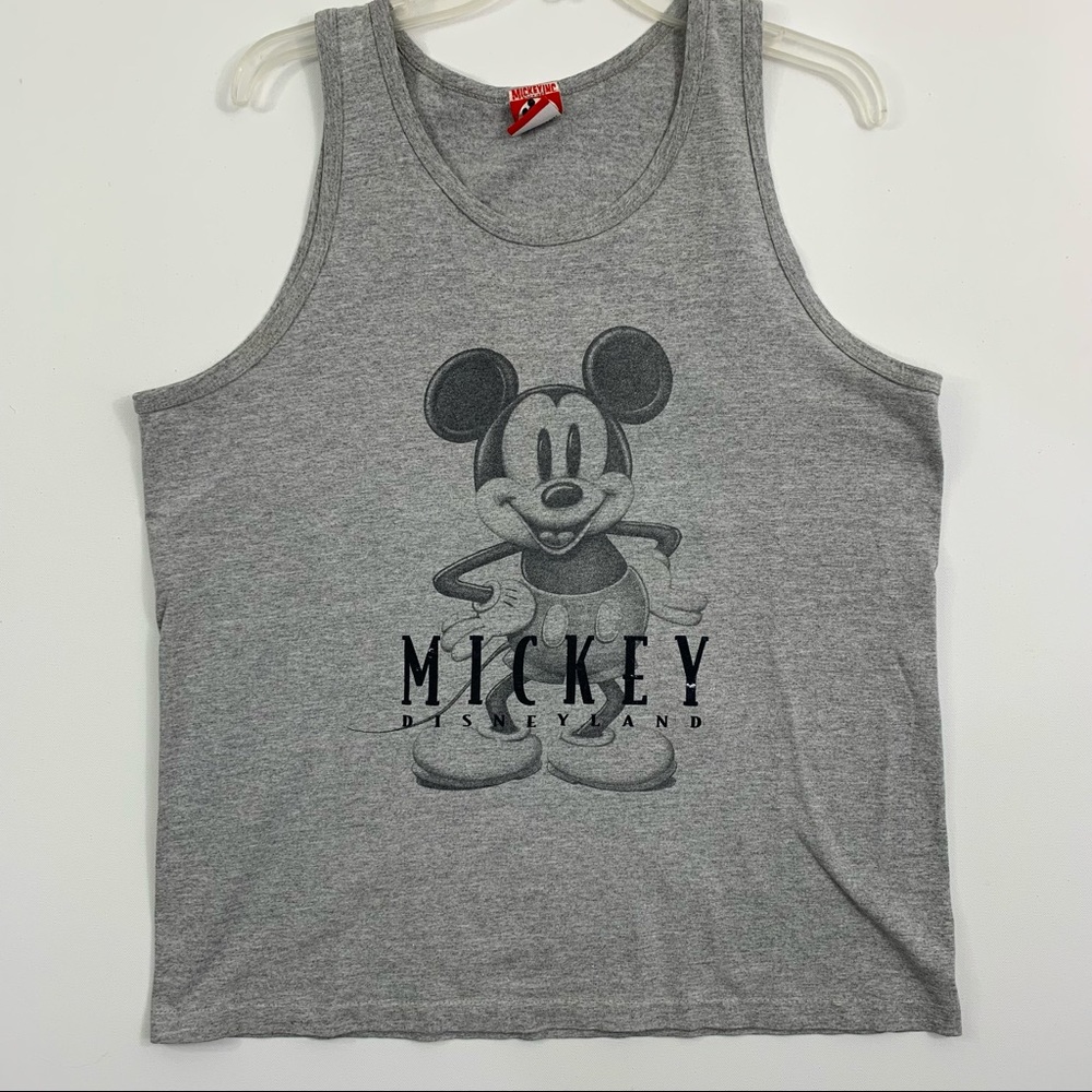 Mickey, Inc. L Disneyland Mickey Mouse Tank Gray